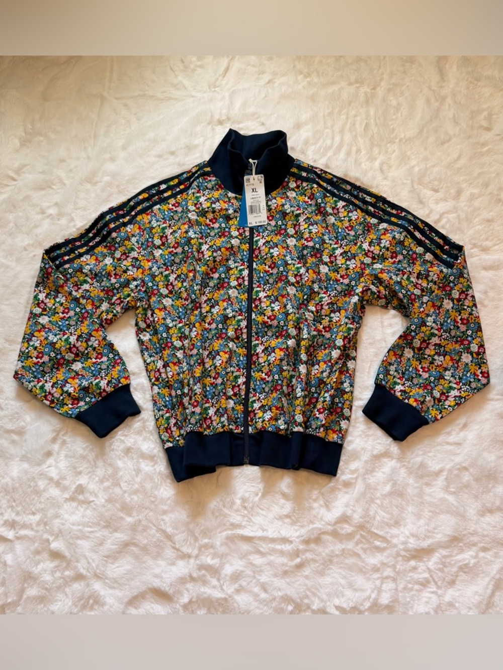 NWT Adidas Originals x Liberty London Floral Track Top, XL